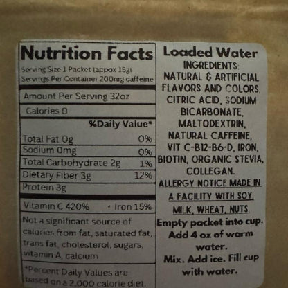 Loaded Waters™ Energy Drink Mix